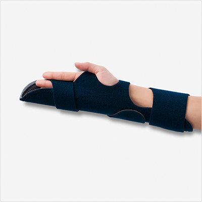 Ulnar gutter splint